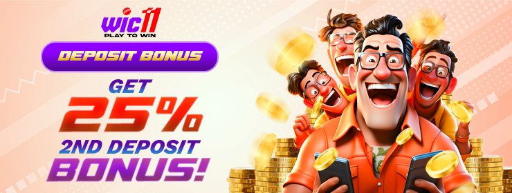 Deposit Bonus get 25%